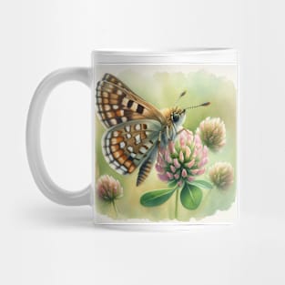 Pop Silver-Spotted Skipper - Watercolor Butterfly Mug